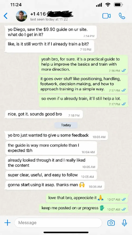 Feedback Goalkeeper 1