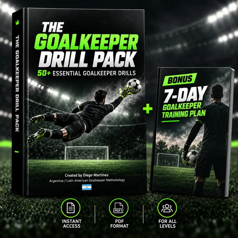 The Goalkeeper Drill Pack Mockup